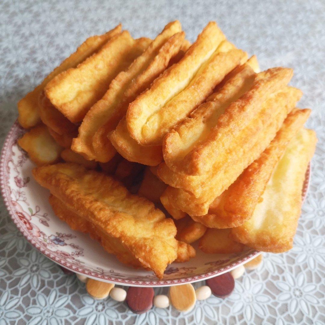 快手早餐～自制油条（酵母版，不含泡打粉、膨松剂）