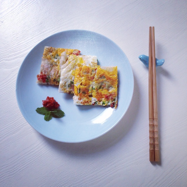 可能是最好吃系列--鸡蛋葱油饼