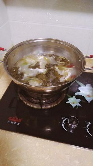 豆腐酸菜鱼的做法 步骤4