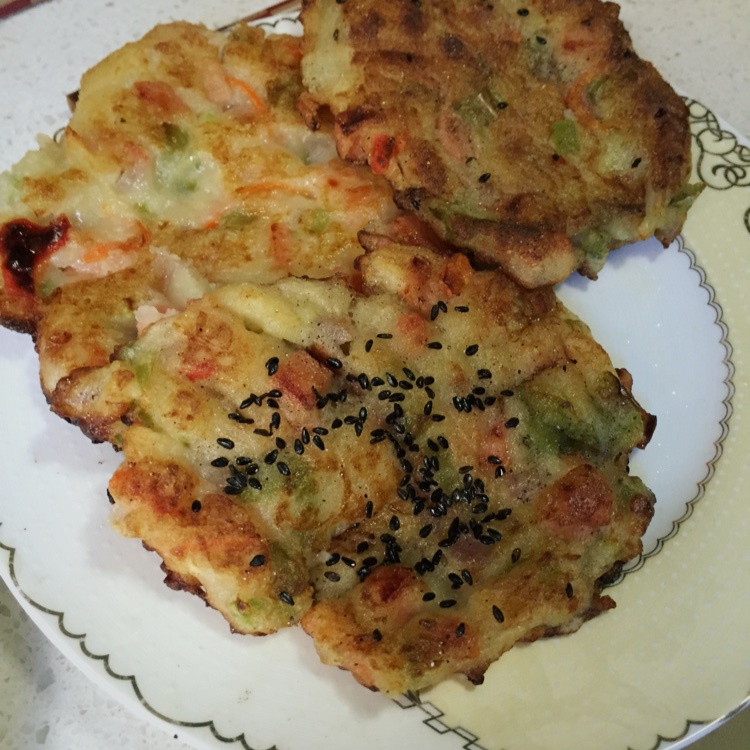 土豆洋葱煎饼