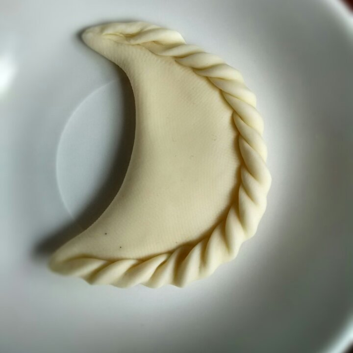 锦涵麻麻做的花边饺子