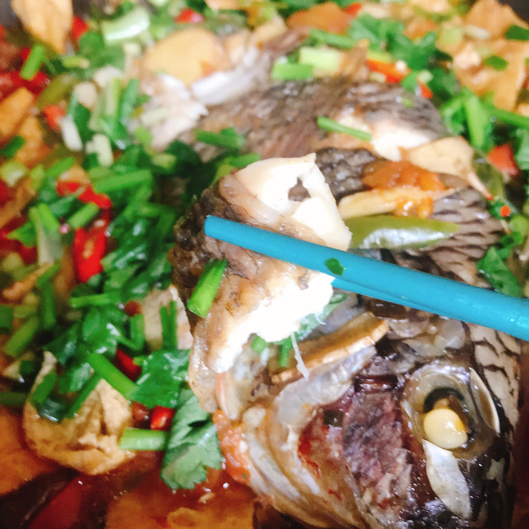 红烧罗非鱼炖豆腐