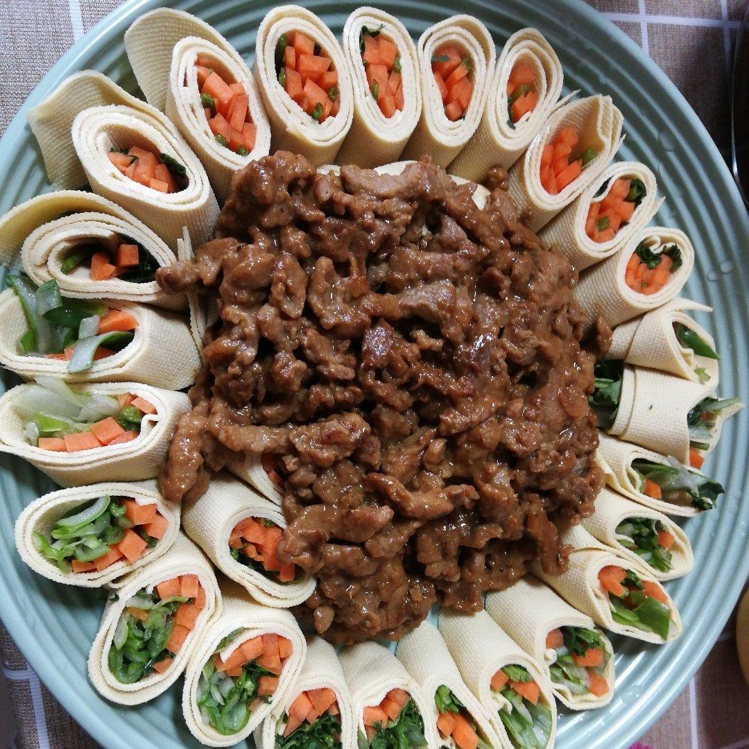 京酱肉丝