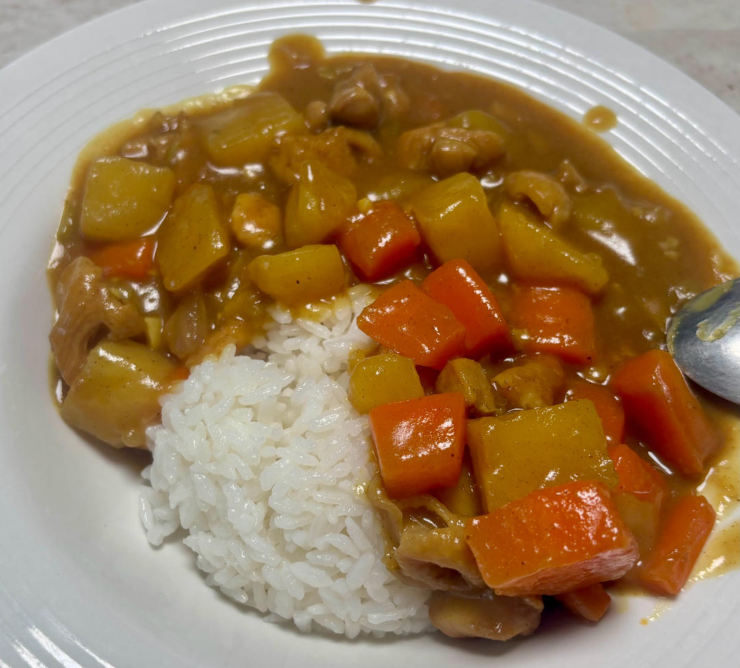 咖喱鸡肉饭