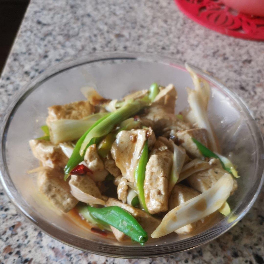 大葱烧豆腐