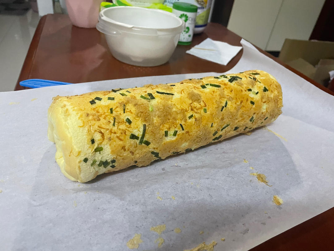 美味肉松卷-简单不开裂，零失误的蛋糕卷