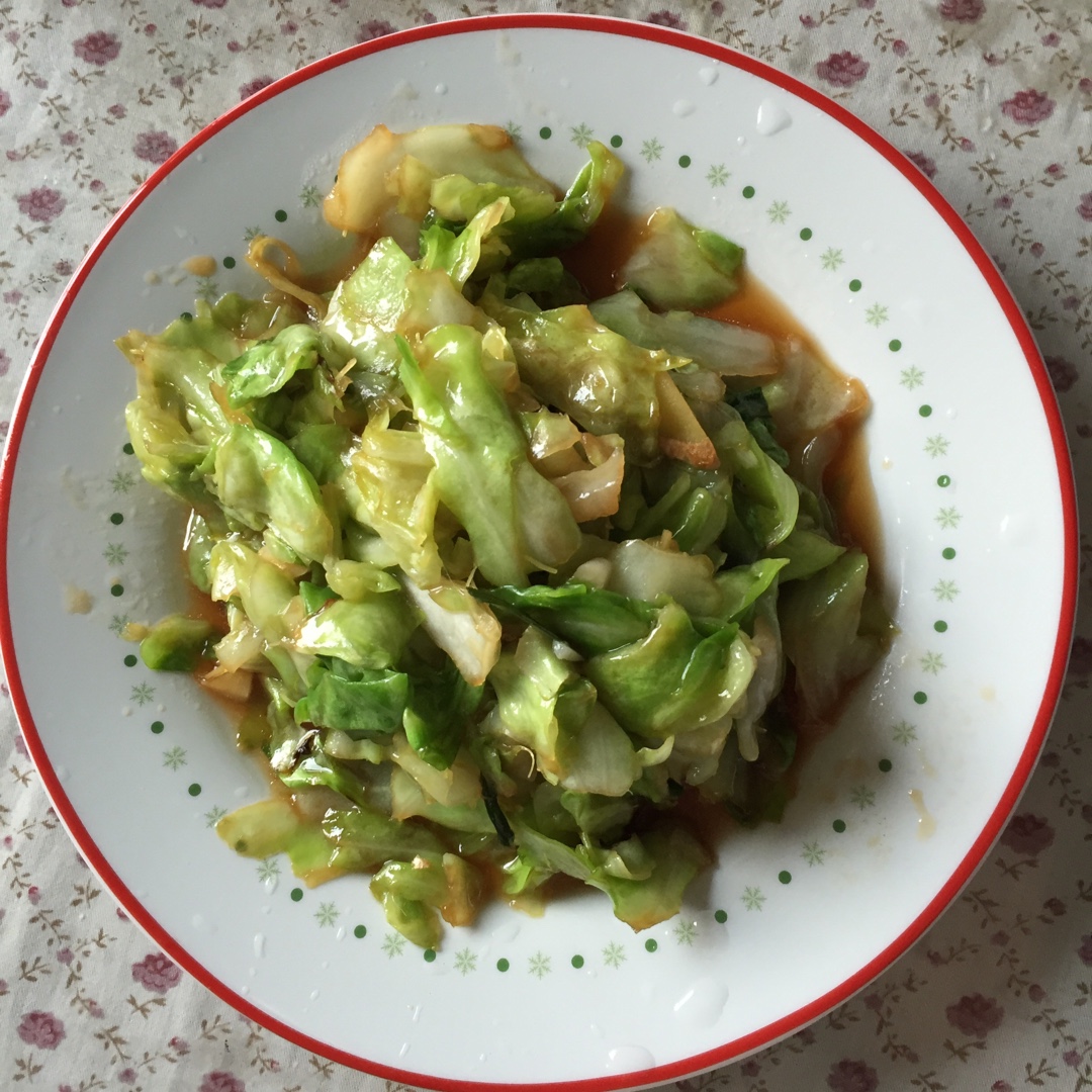 清炒包菜