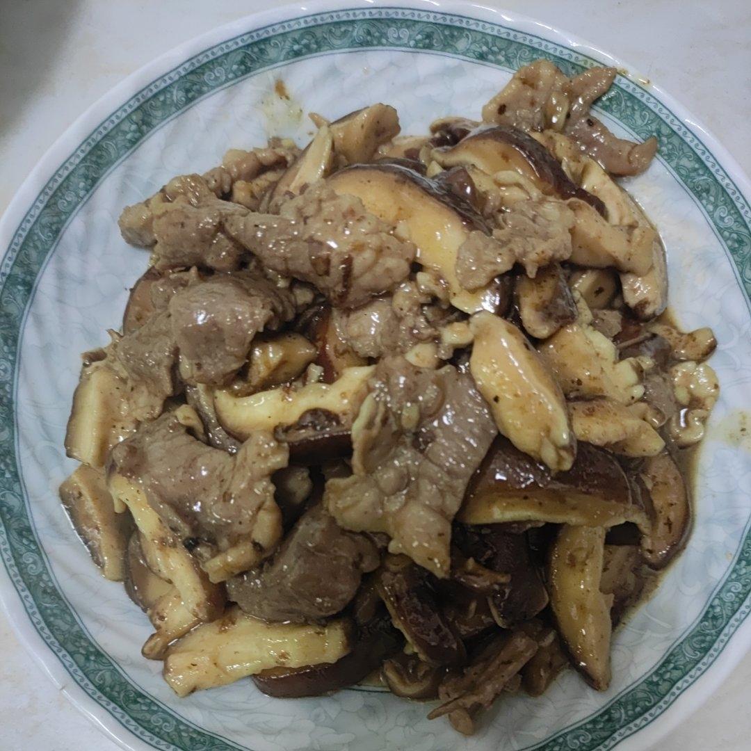 香菇炒肉