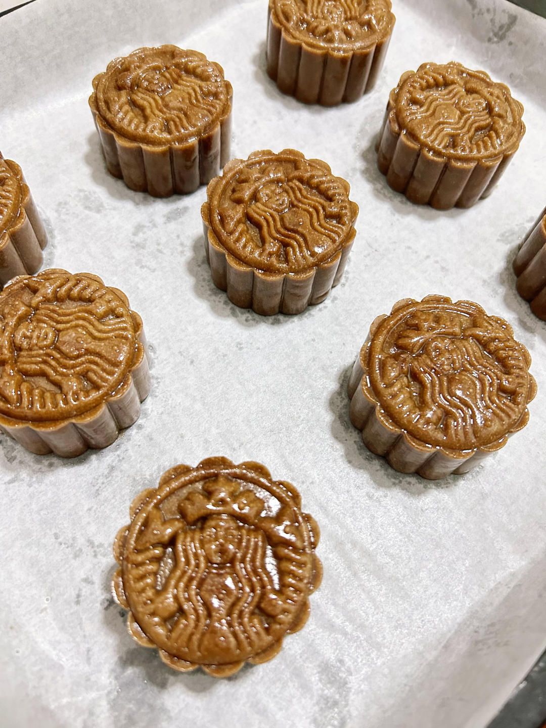 原创首发——广式生椰拿铁软心月饼