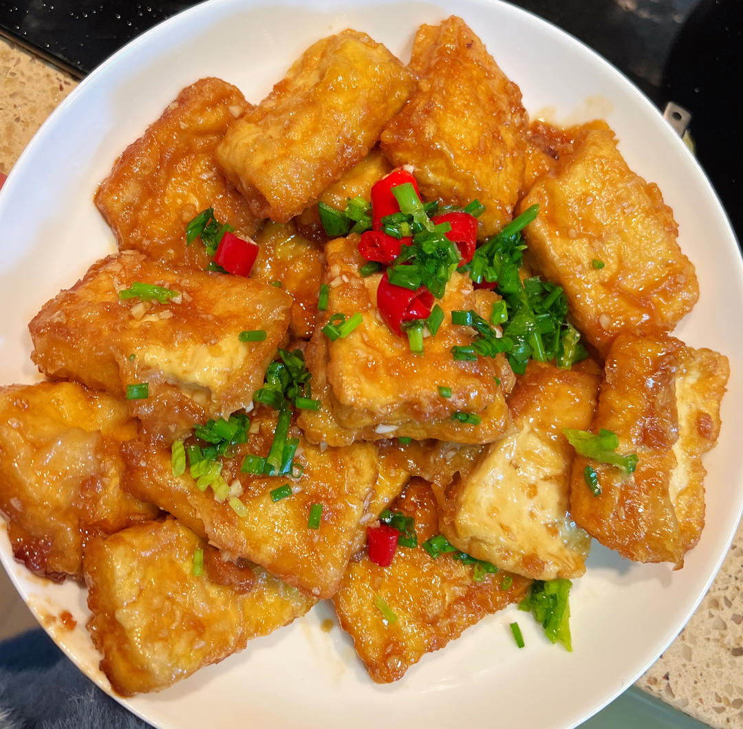 爆汁香煎豆腐的全部作品