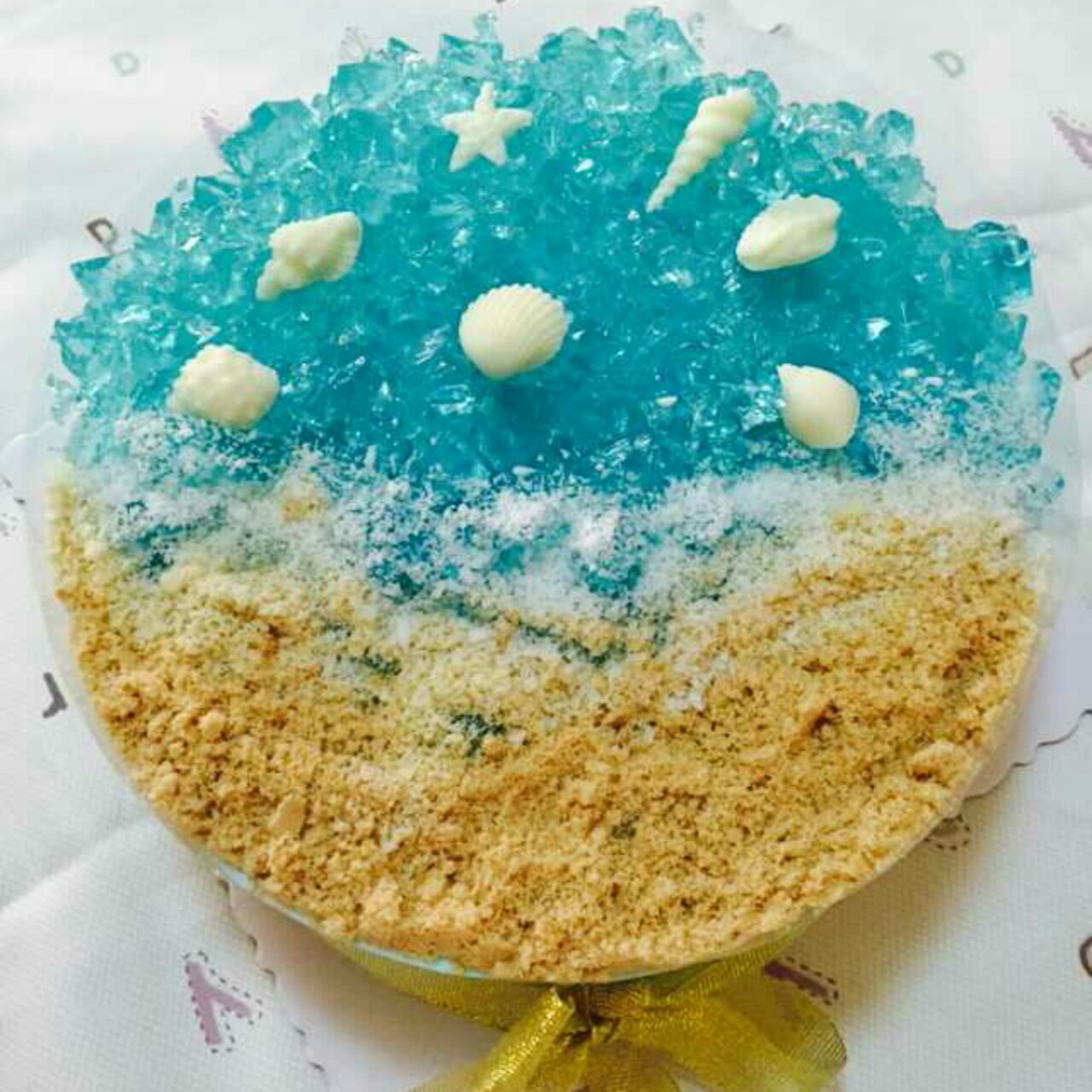 海洋酸奶慕斯蛋糕