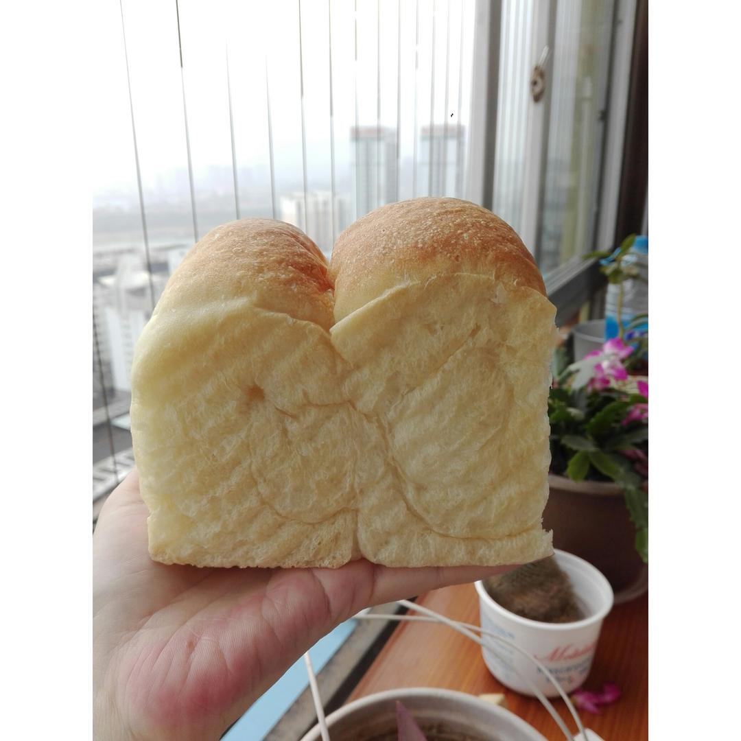橄榄油白白吐司--无蛋无奶