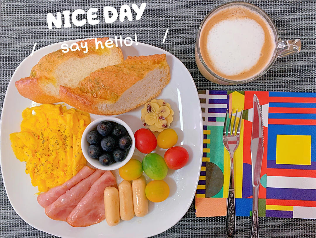 快手早餐｜在家就能做cafe的软嫩滑蛋