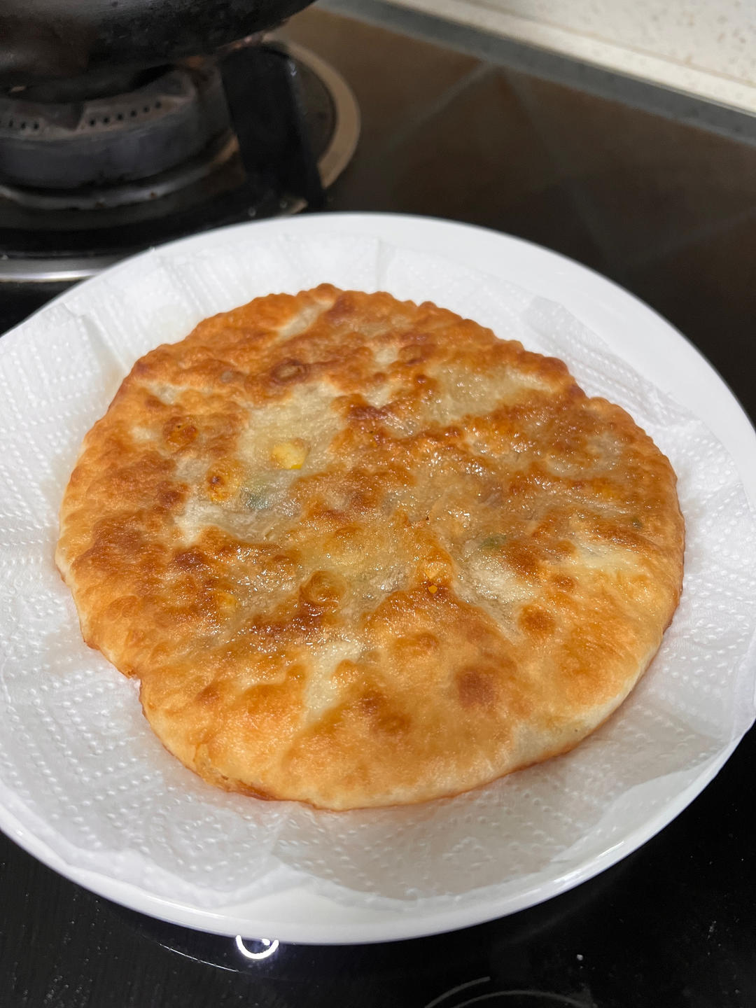 咸菜软面饼（发面）