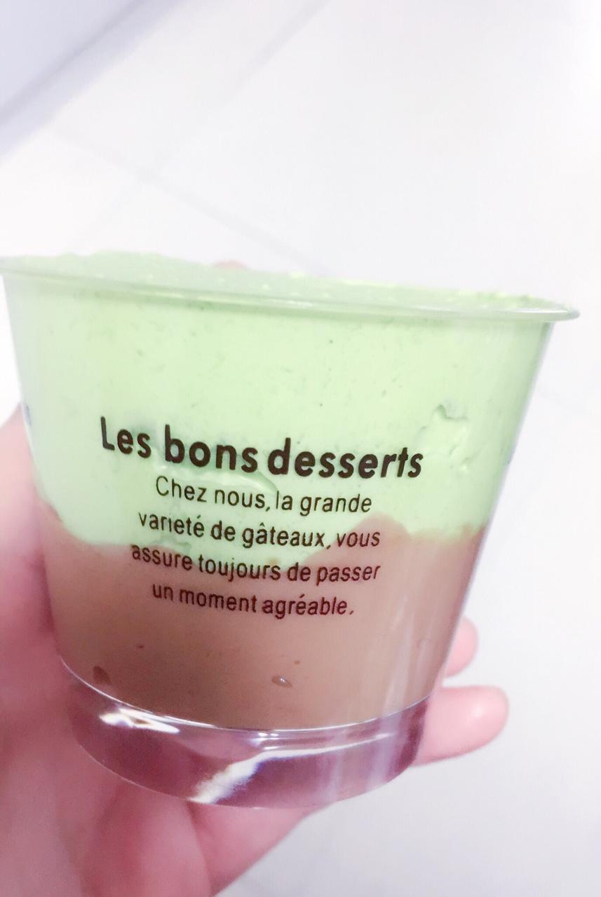 巧克力抹茶慕斯蛋糕