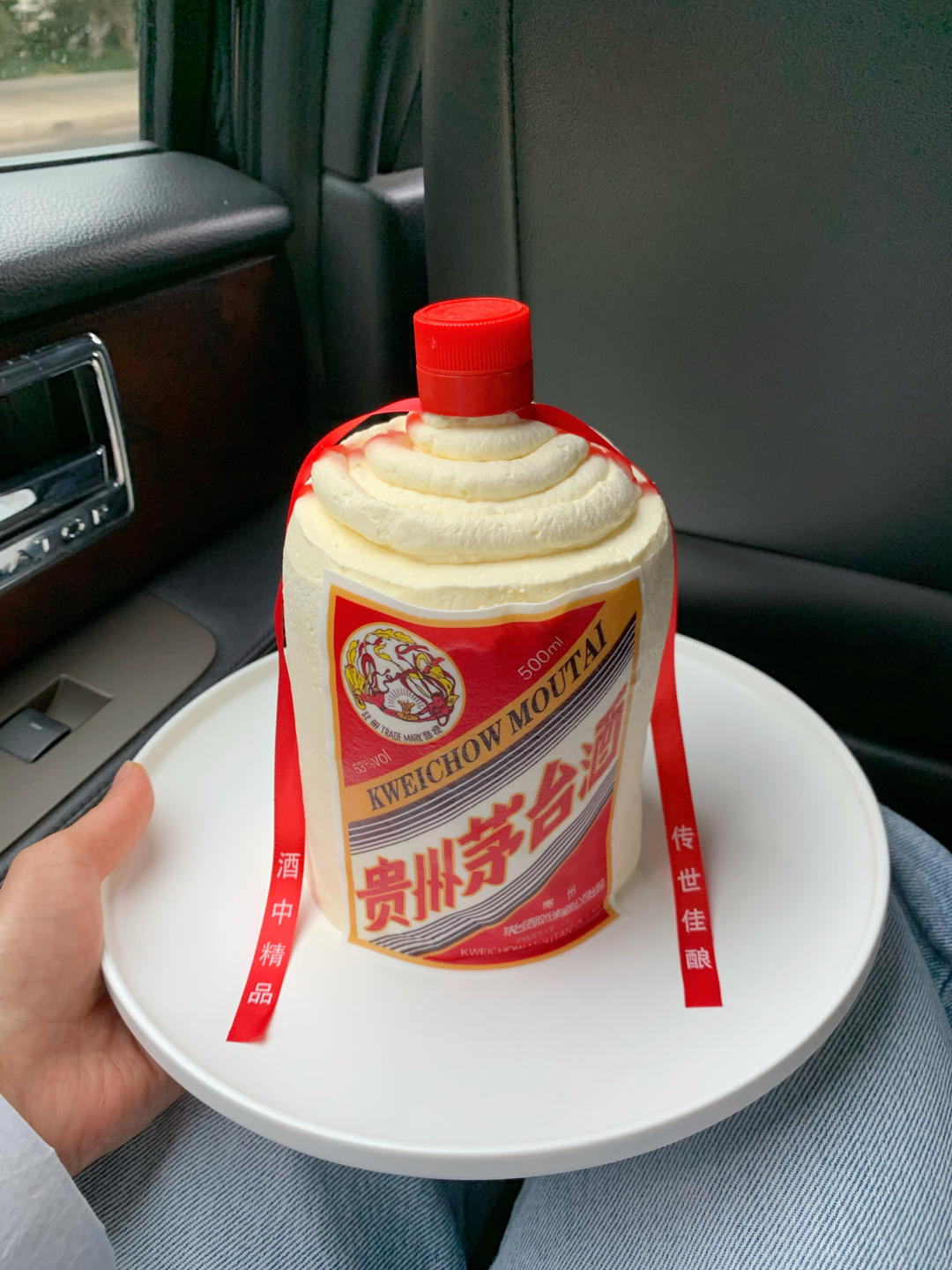 茅台酒立体蛋糕