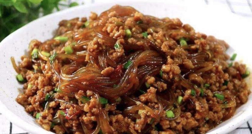 肉末粉条的做法