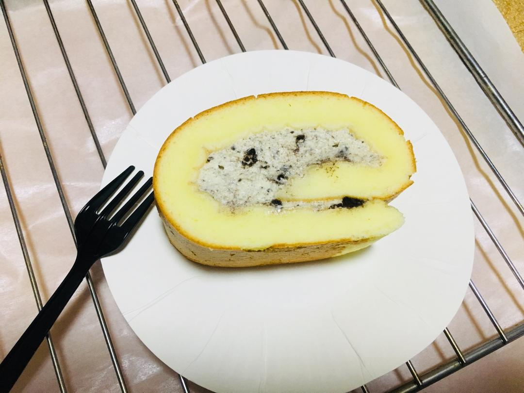 一口天堂超好吃的咸奶油奥利奥卷/蛋糕篇6：「厚卷」