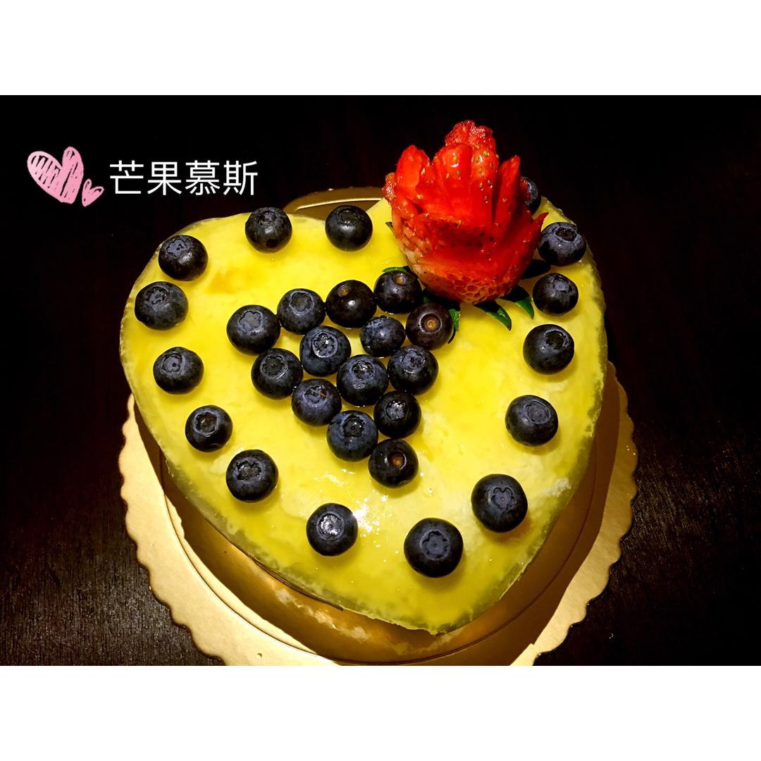 【视频】芒果慕斯（6寸） | 含镜面果胶配方