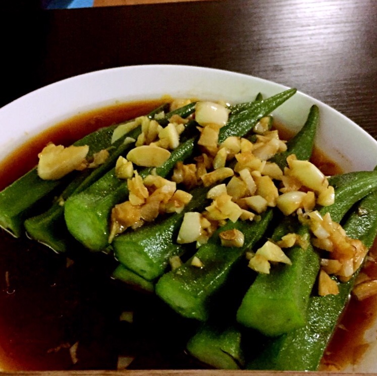 蒜蓉秋葵