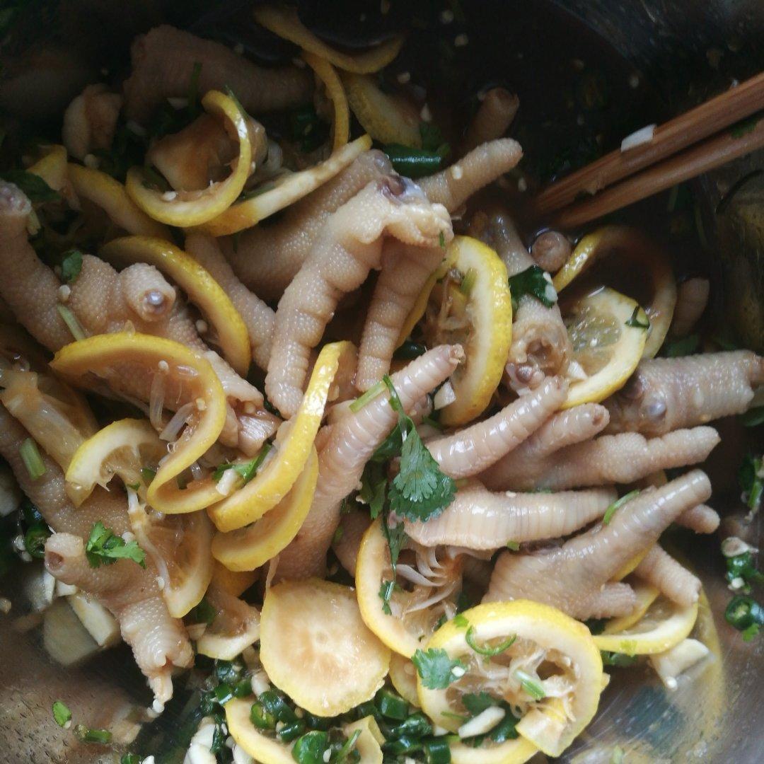 超好吃的🍋酸辣凤爪