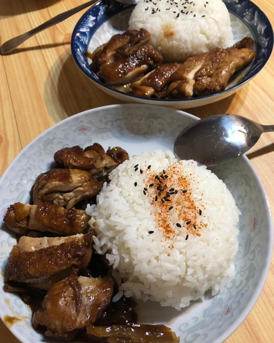 日式照烧鸡排饭