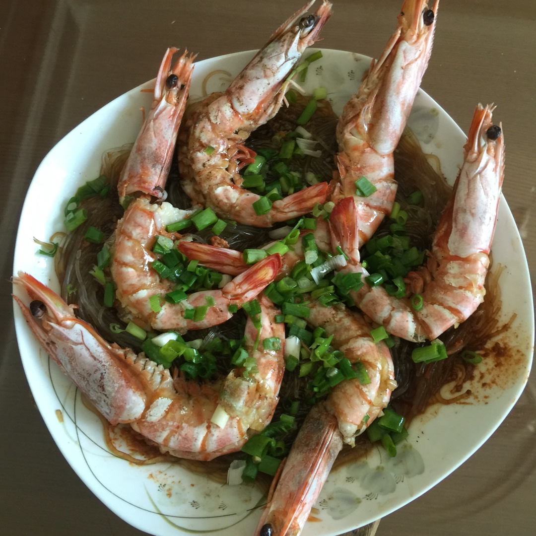 蒜蓉粉丝蒸大虾