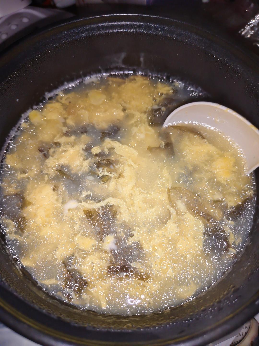 最鲜美好喝的「紫菜蛋花汤」