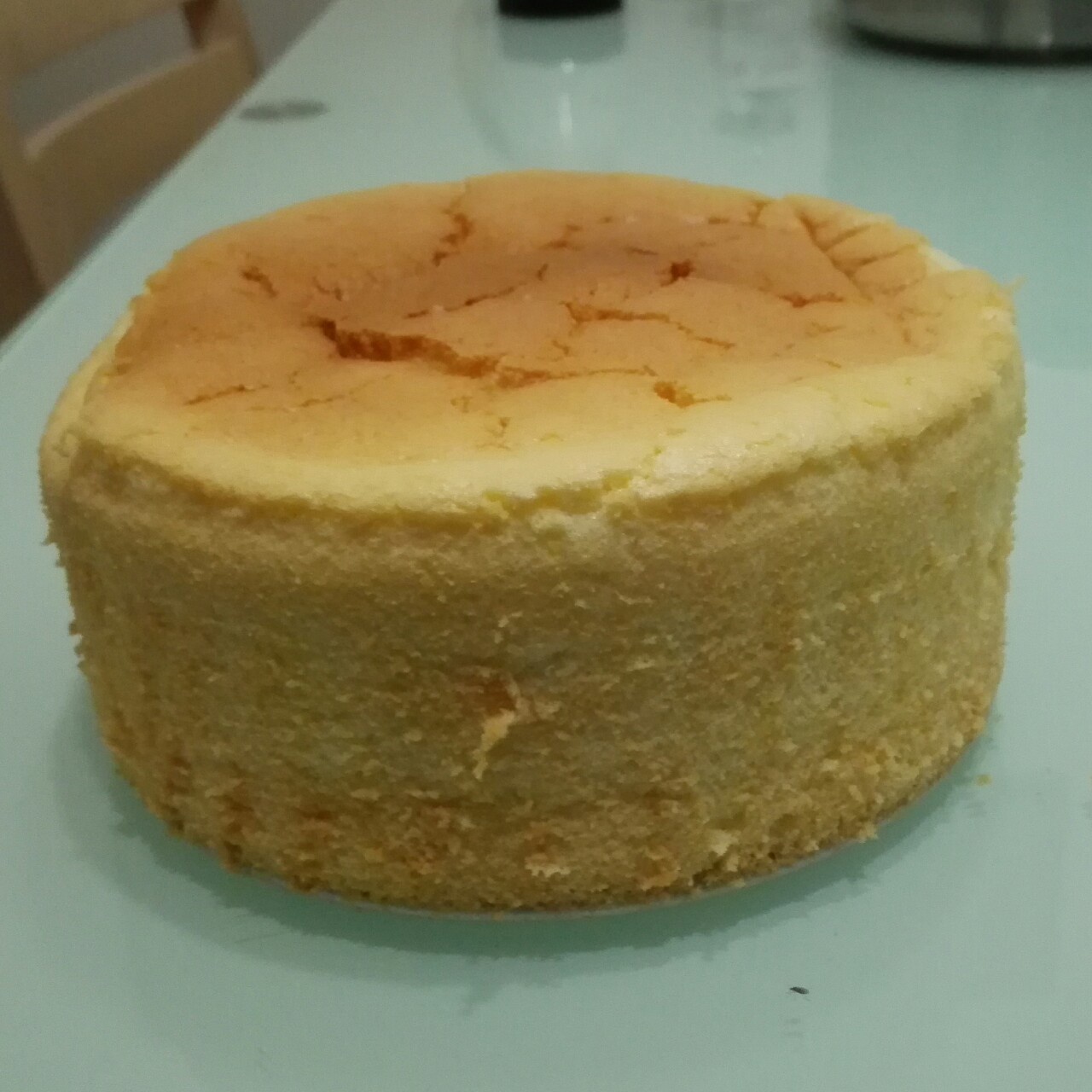 6寸原味戚风蛋糕