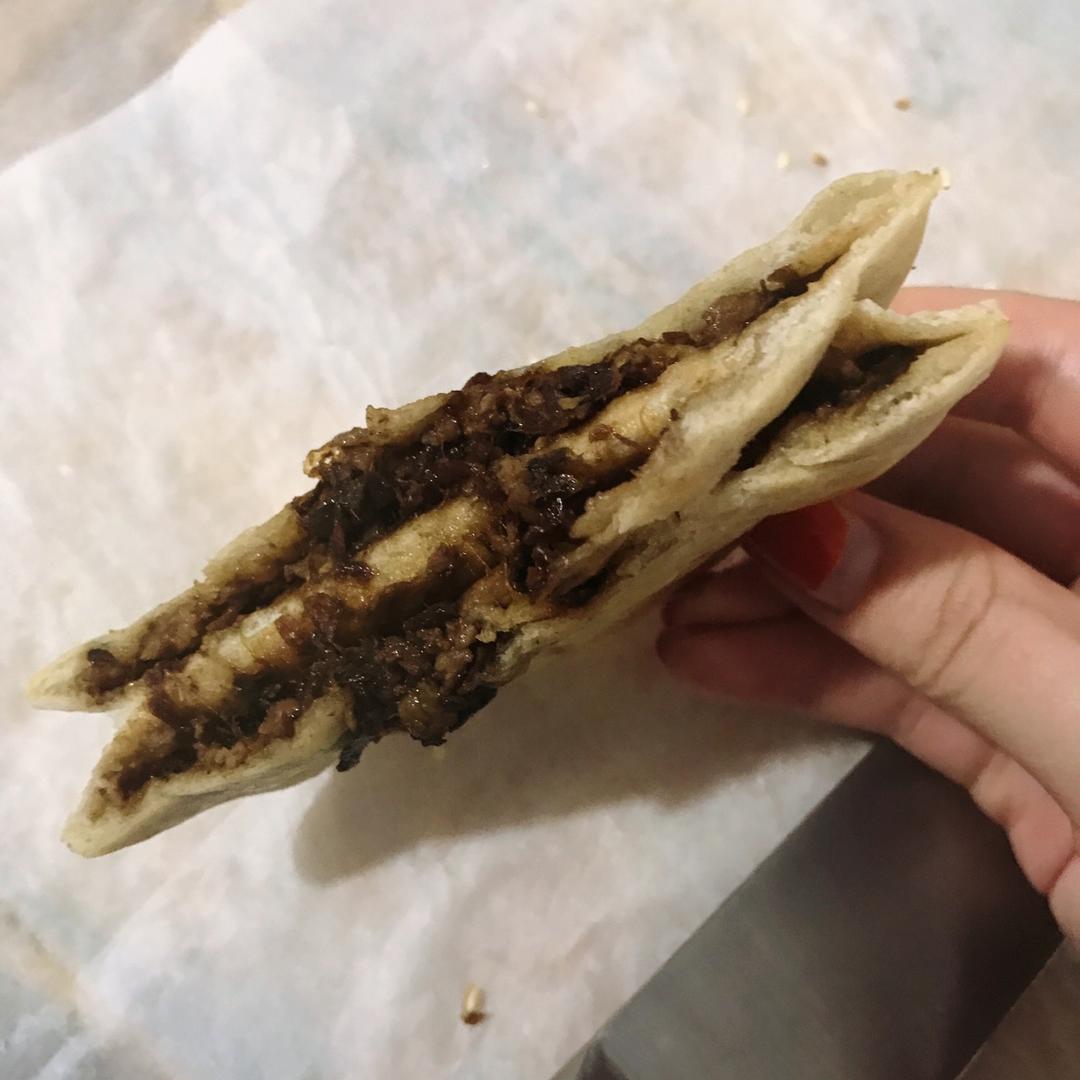 梅干菜猪肉烧饼