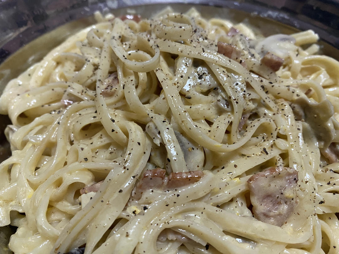 奶油培根意大利面 - Creamy Beacon Linguine