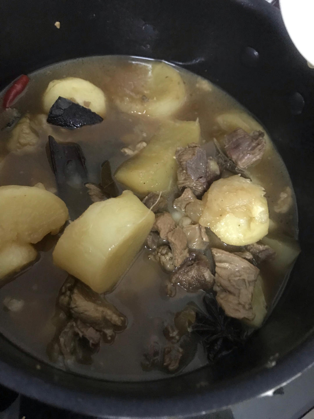 萝卜炖牛杂