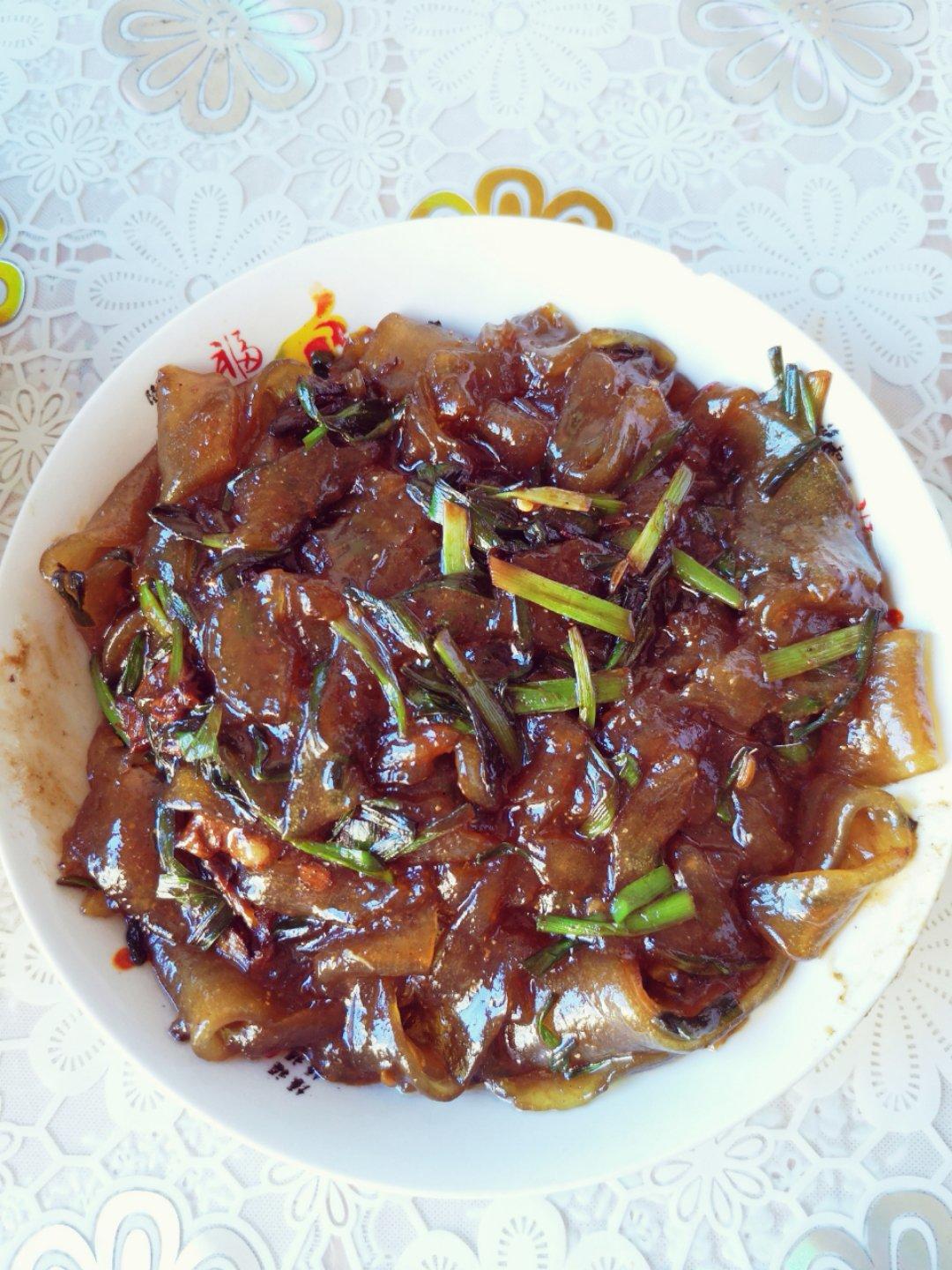 dj宝妈做的鸡丝炒拉皮