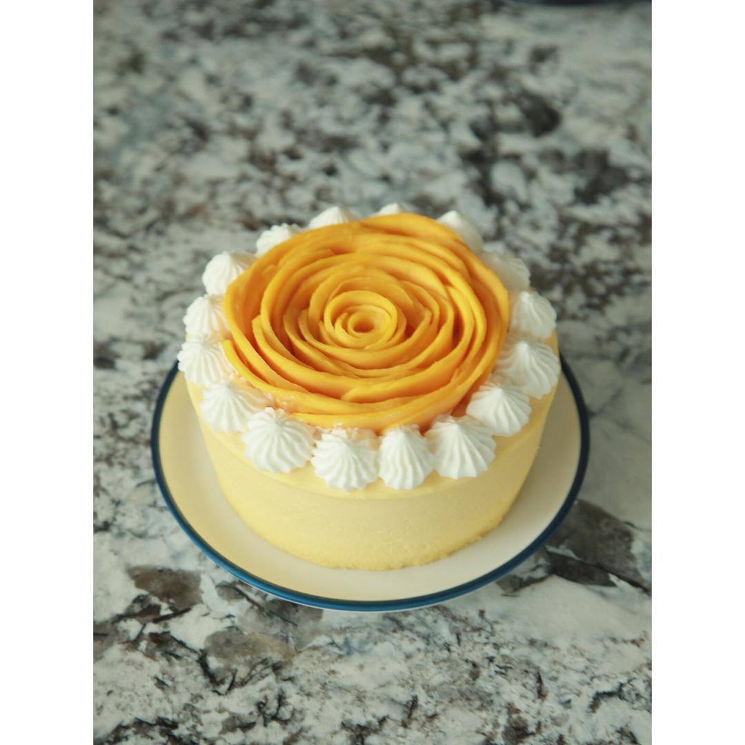 《Tinrry下午茶》教你做芒果流心慕斯（6寸配方）