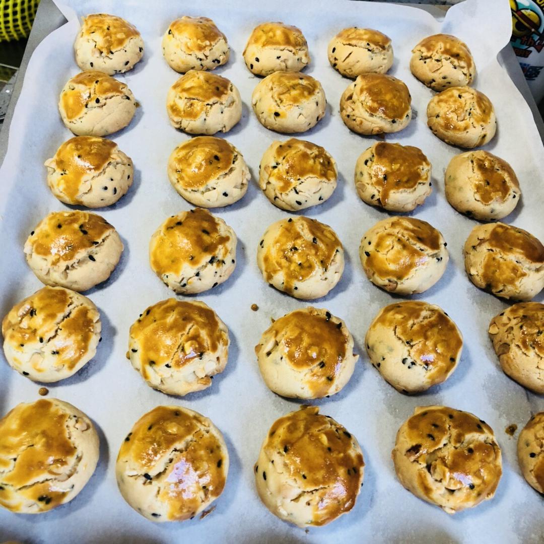 烤箱花生酥(原料简单酥脆好吃)