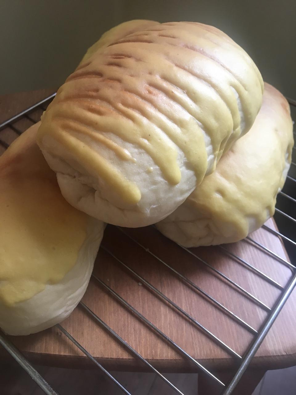 面包界的“蛋包饭”，蛋香啡果