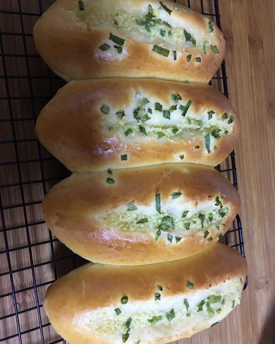 蒜香面包