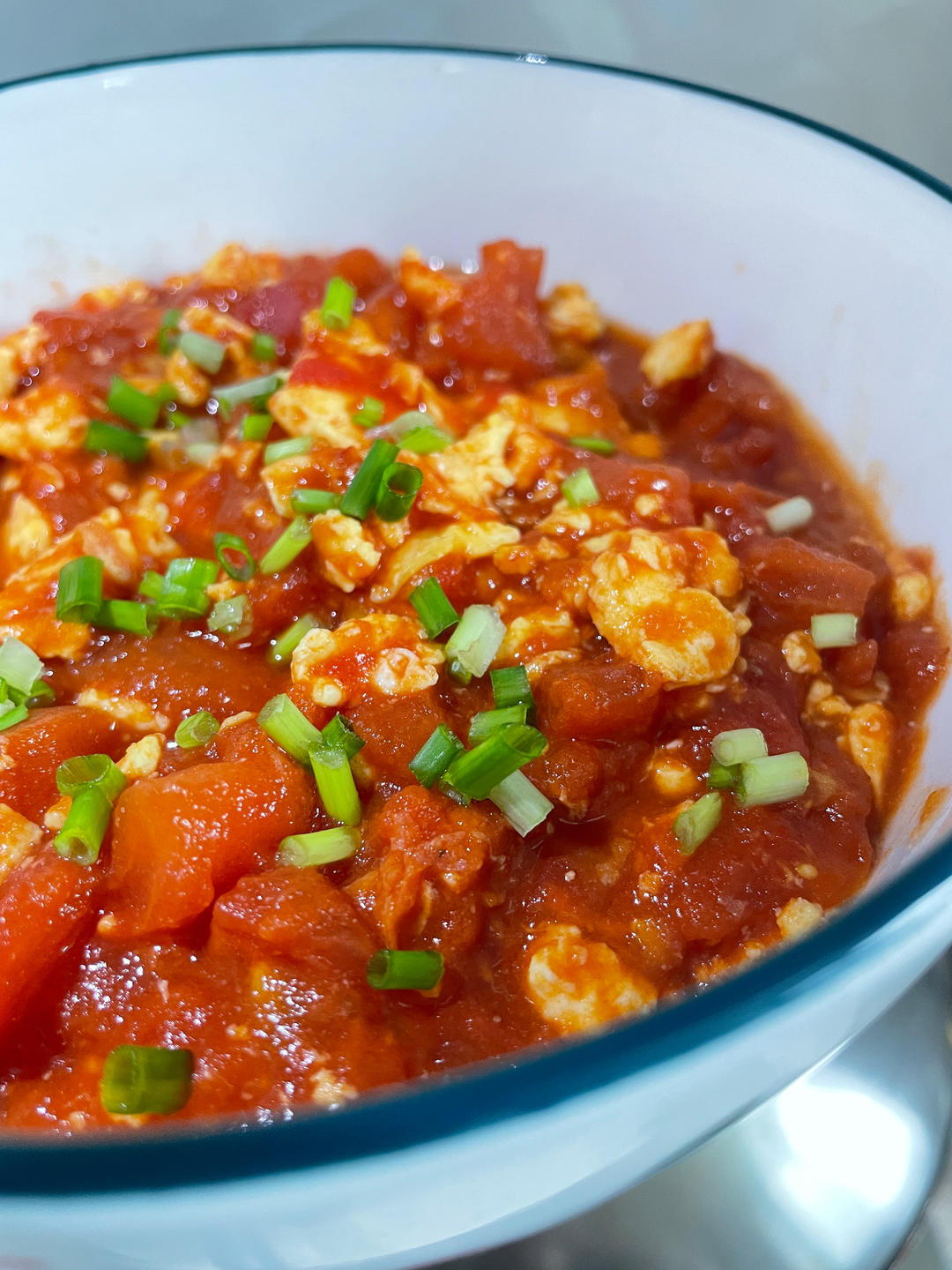 超嫩滑的番茄炒蛋