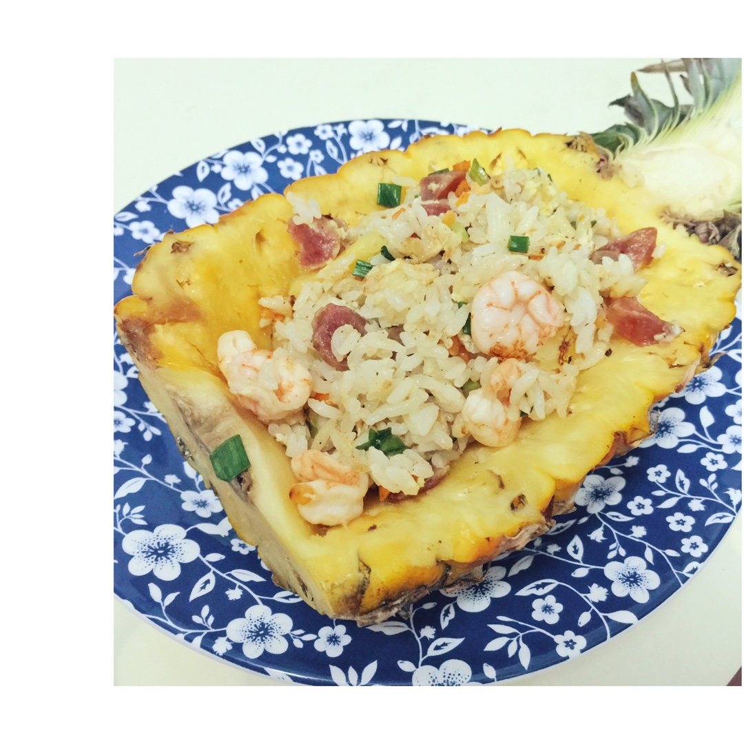 虾仁菠萝炒饭