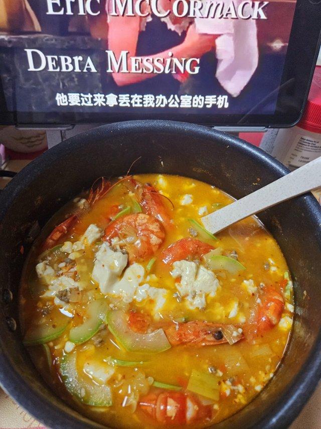 超级下饭的韩式嫩豆腐辣汤