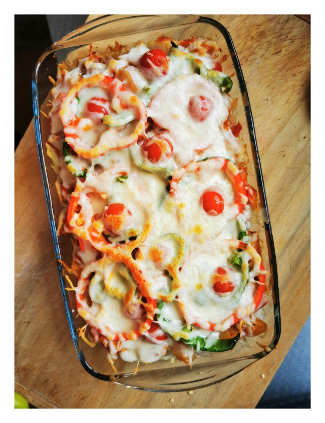 番茄鸡肉浓情焗饭【两人份】