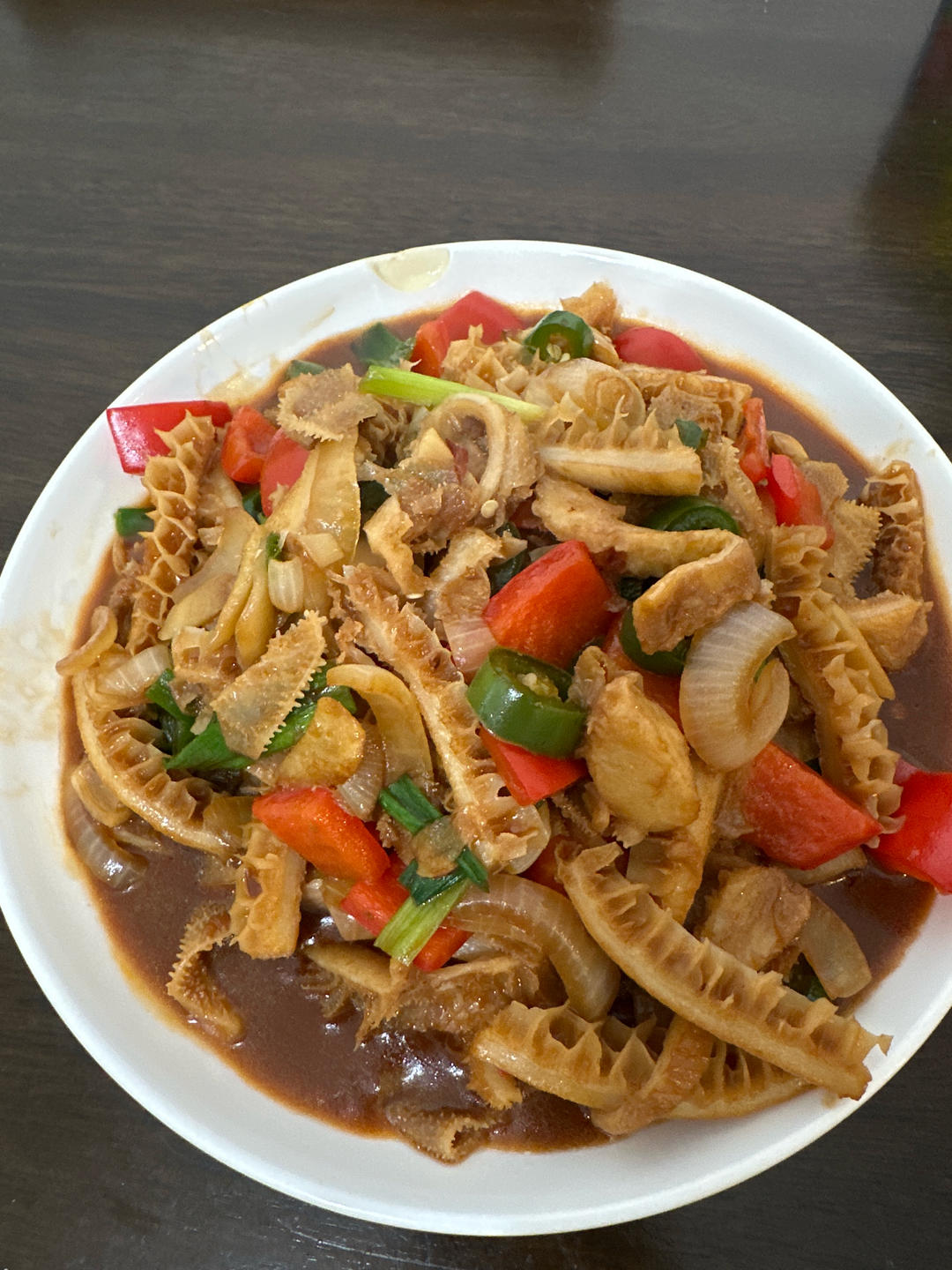 超级简单又Q弹的【爆炒牛肚】