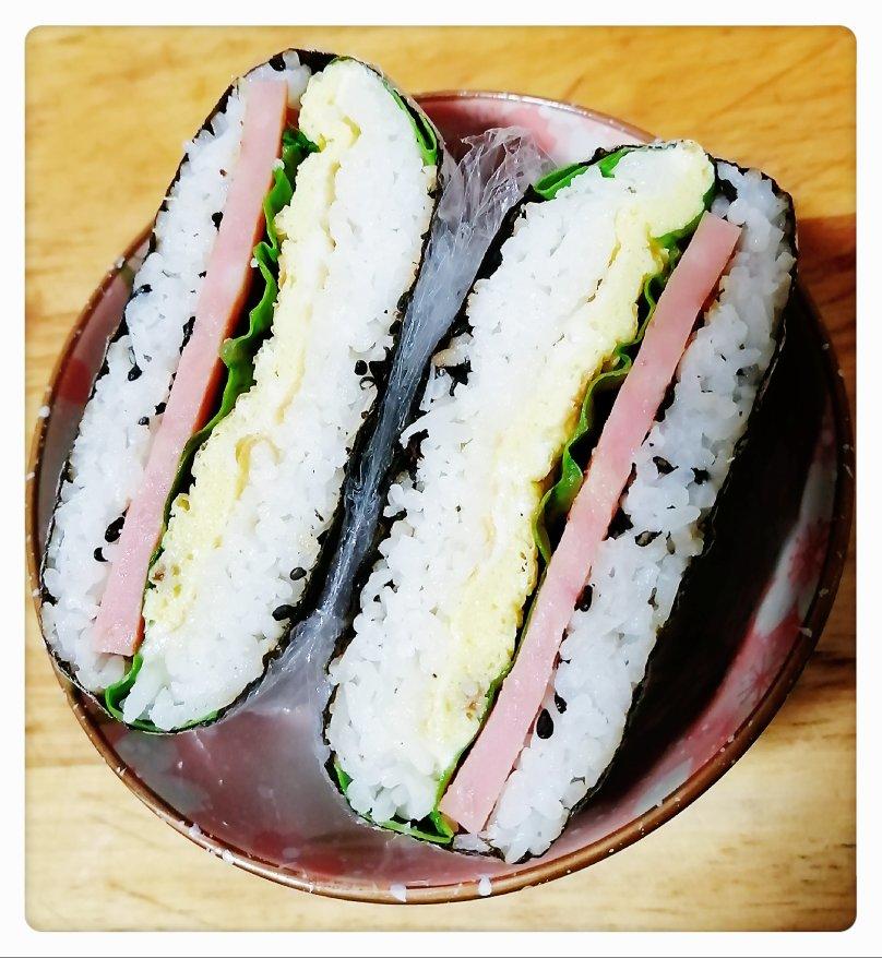 高颜值海苔饭团