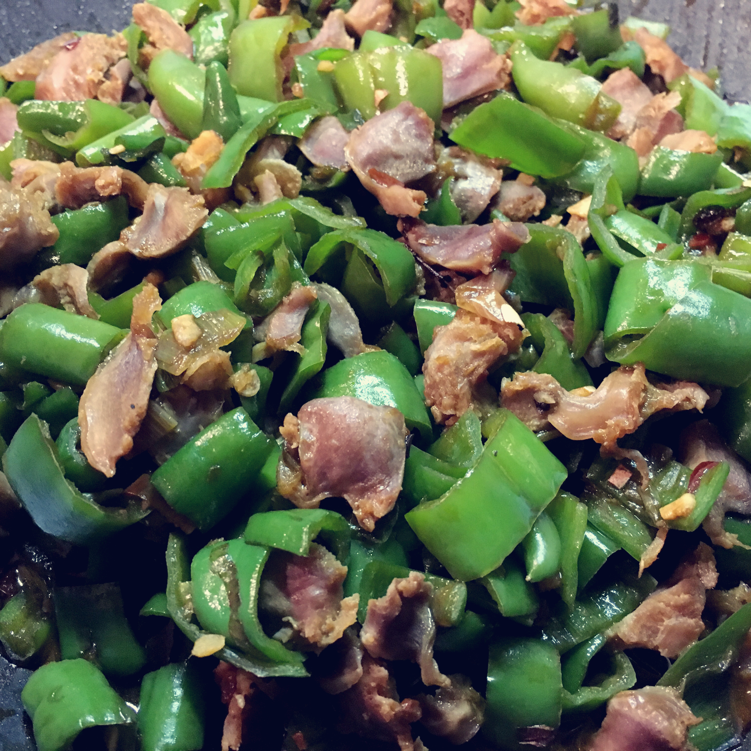 剁椒辣炒鸡胗