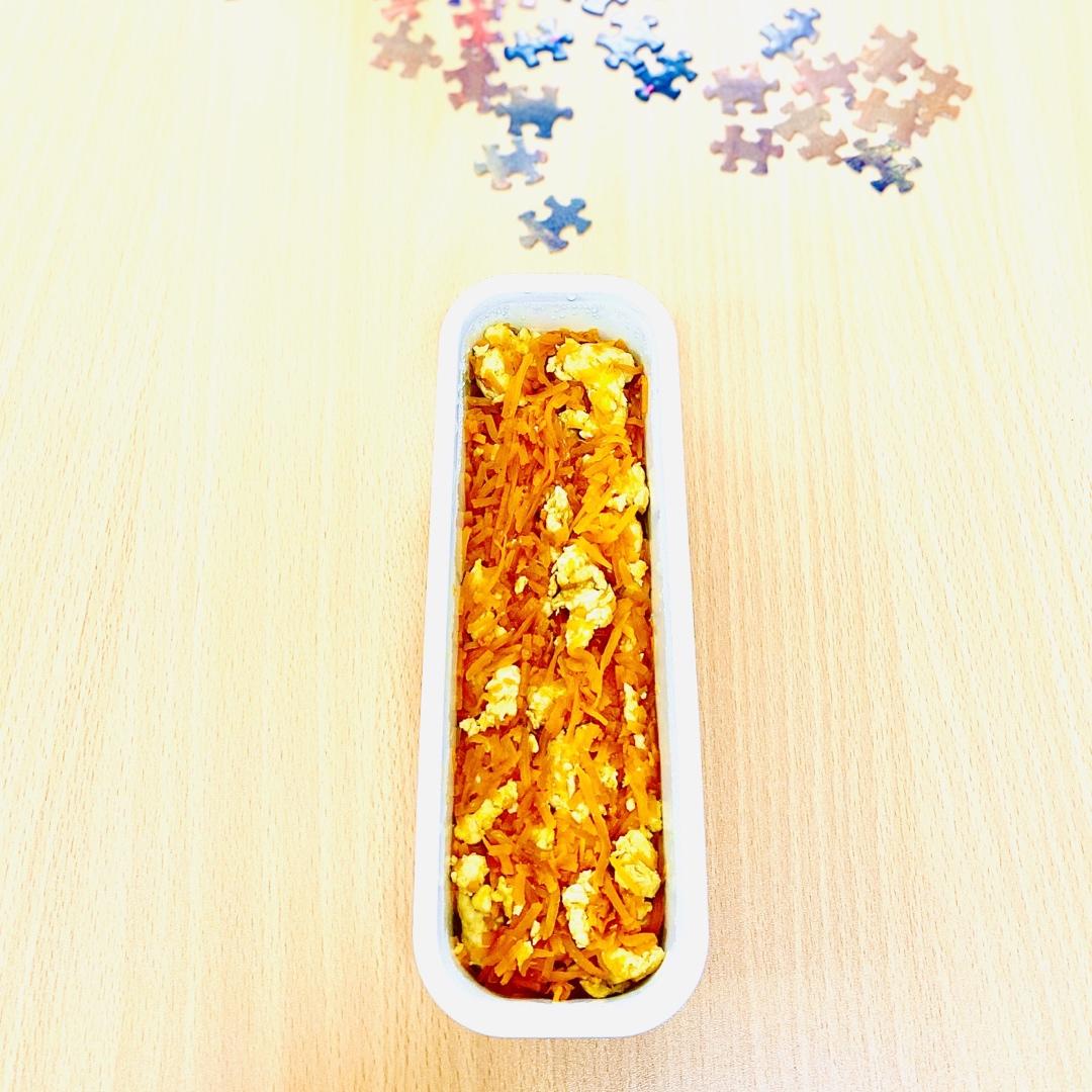 胡萝卜炒鸡蛋