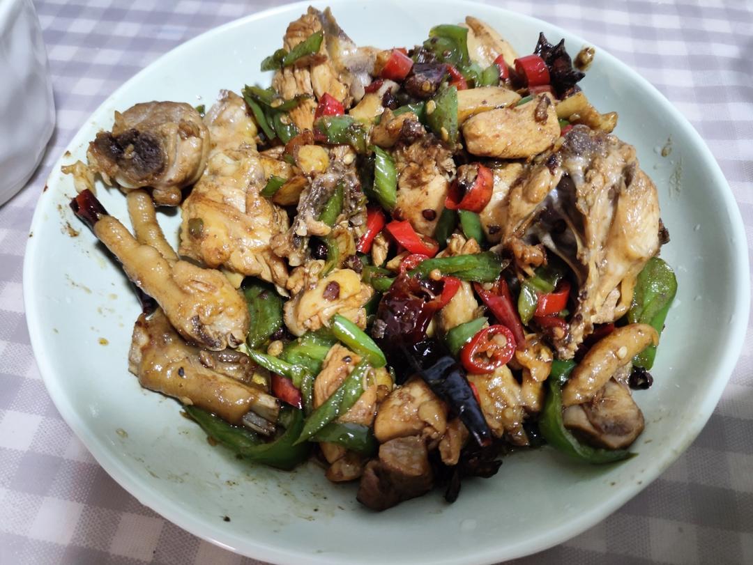 辣椒炒鸡（临沂家常）