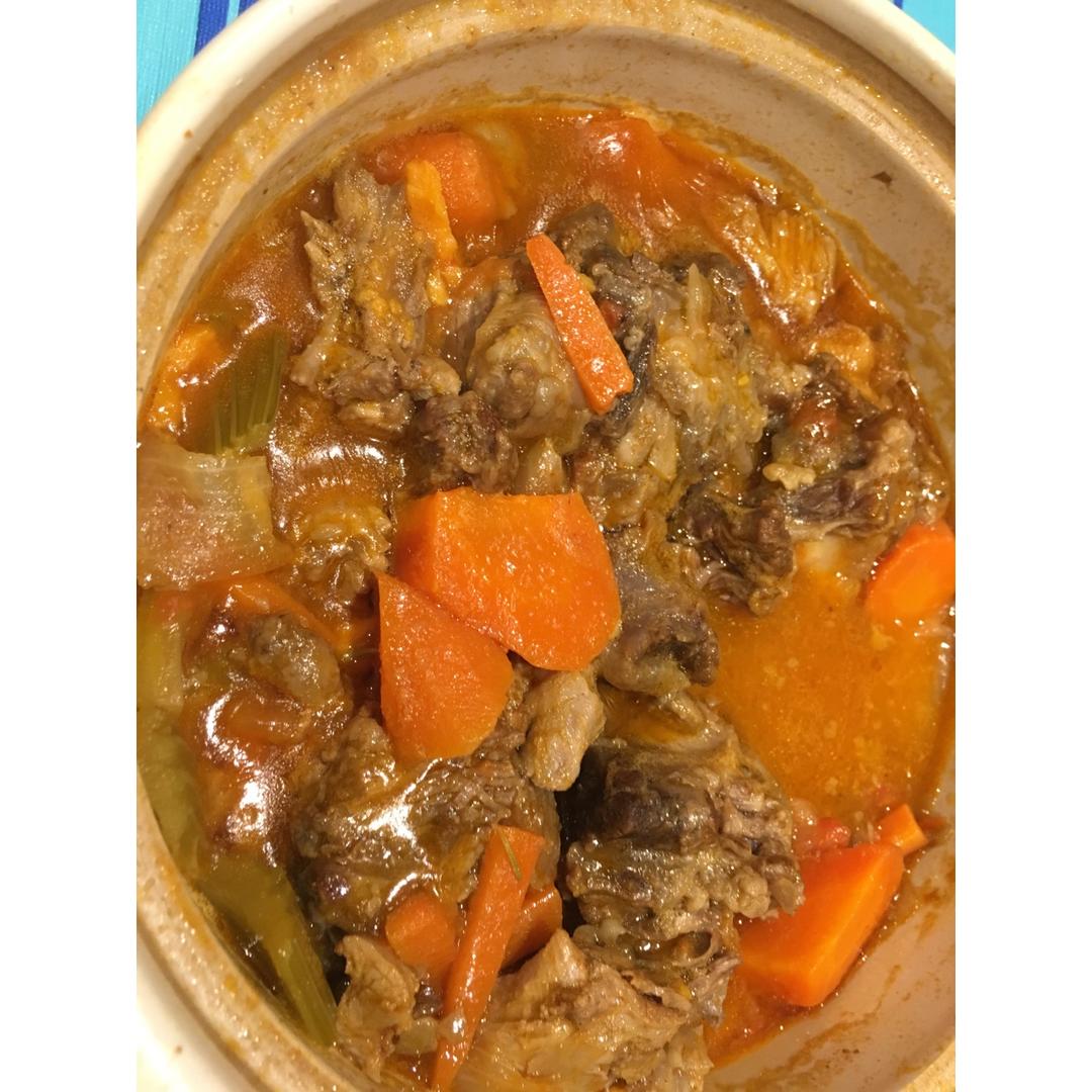 法式红烩牛尾(传统法式是懒人心中的痛）