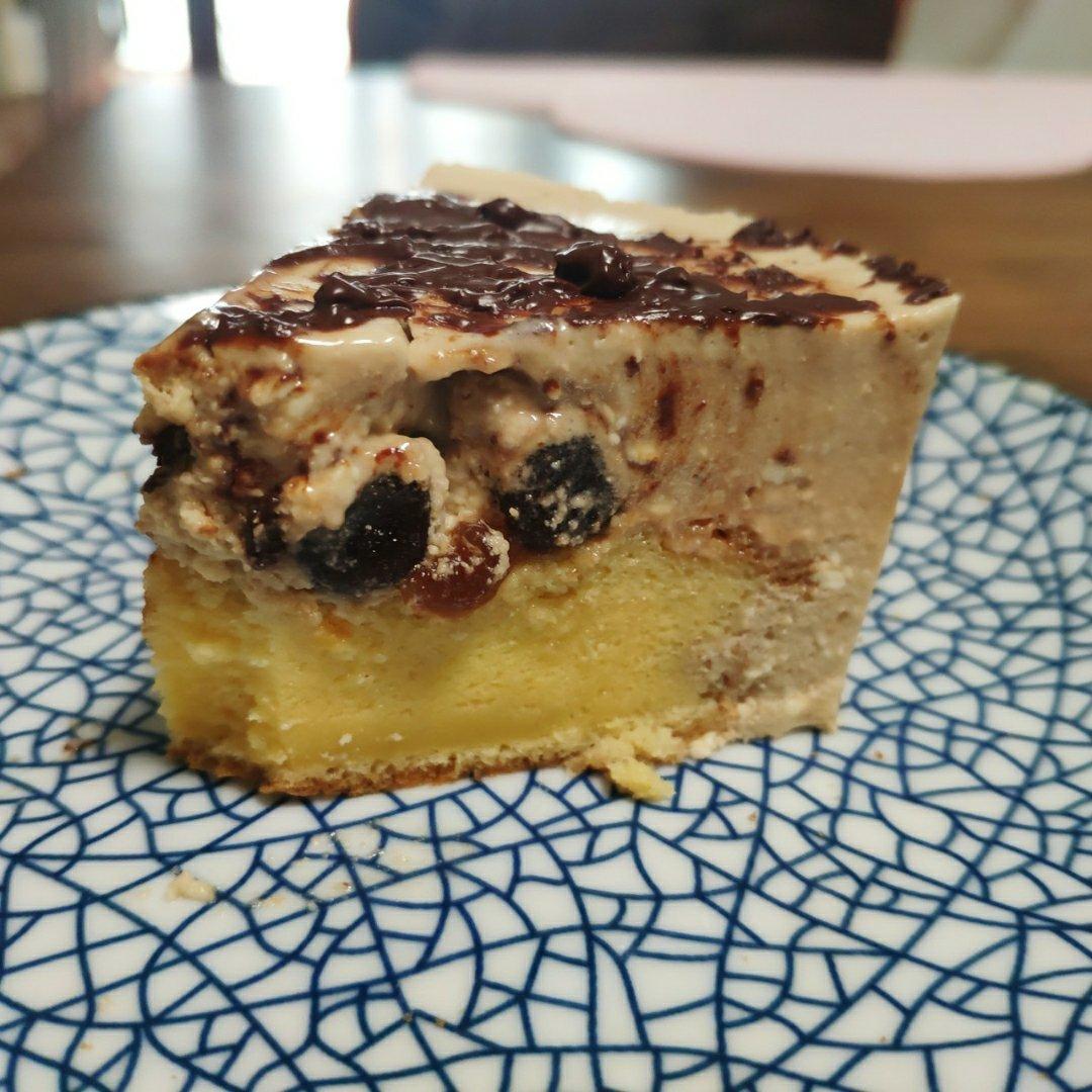 珍珠奶茶冻芝士蛋糕（免烤）