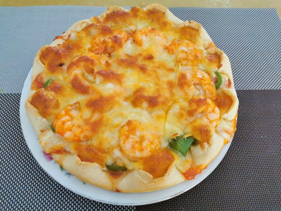 芝心披萨饼底的制作