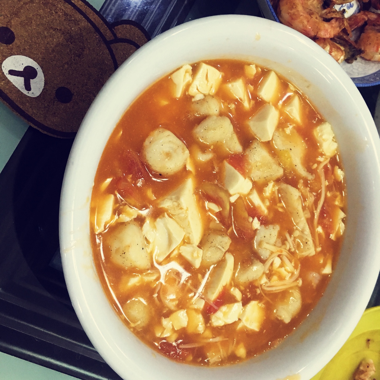 龙利鱼豆腐煲
